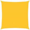 vidaXL Voile d'ombrage 160 g/m&sup2; carr&eacute; jaune 7x7 m PEHD