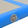 vidaXL Tapis gonflable de gymnastique avec pompe 300x100x10cm PVC Bleu