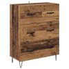 vidaXL Haut Armoire Bois Ancien 69,5 x 34 x 90 cm Bois d'ing&eacute;nierie