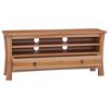 vidaXL Meuble TV 100x30x45 cm Bois d'acajou massif