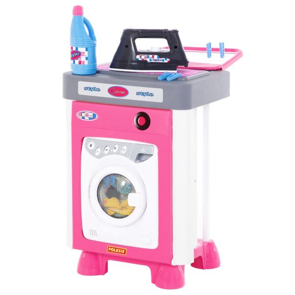 Polesie Wader Jeu de machine &agrave; laver pour enfants 8 pcs 45x31x46 cm PP