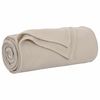 vidaXL Couvertures &agrave; jeter 6 pcs Beige 270 x 240 cm Toison