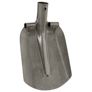 vidaXL T&ecirc;te de pelle Argent 33 x 21 cm Acier enduit de poudre