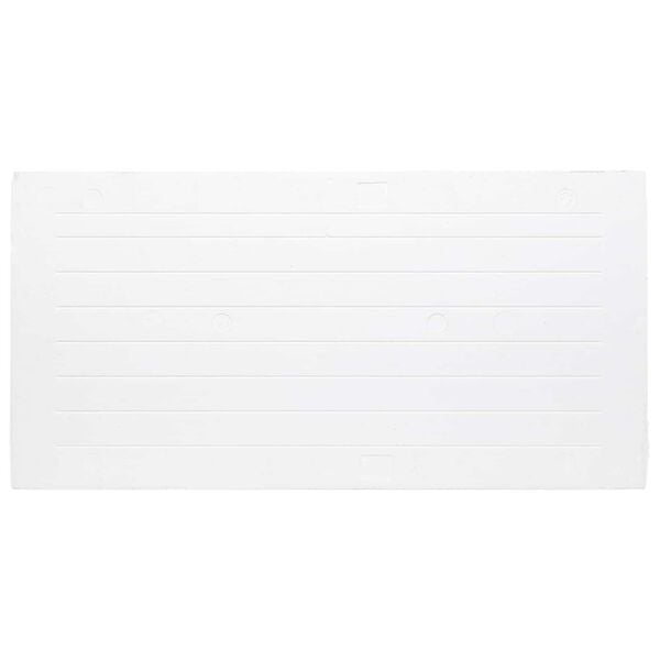 vidaXL Panneaux muraux 10 pcs Marron clair et blanc 100 x 50 cm