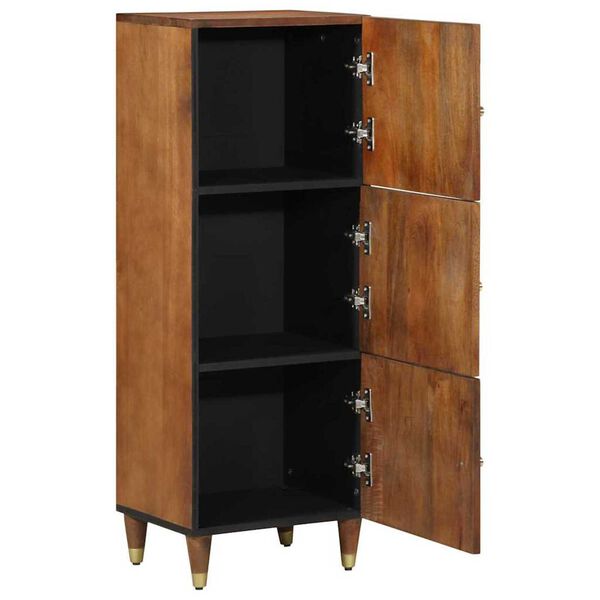 vidaXL Haut Armoire Marron 40 x 33 x 110 cm Bois de mangue massif