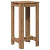 vidaXL Table de bar chêne artisanal 51x50x103,5 cm bois d'ingénierie
