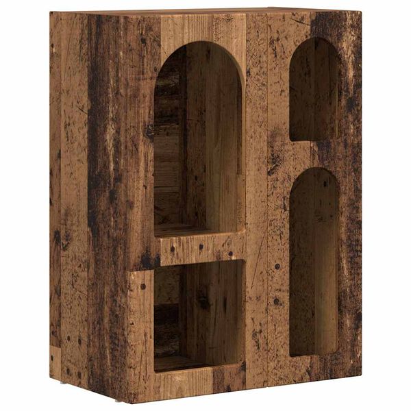 vidaXL Buffet Bois ancien 59 x 35 x 80,5 cm Bois d'ing&eacute;nierie