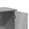 vidaXL Buffets 2 pcs gris béton 60x31x70 cm bois d'ingénierie