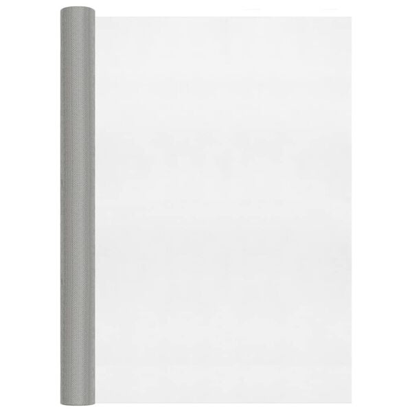 vidaXL &Eacute;cran en treillis Acier inoxydable 112x500 cm Argent&eacute;