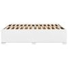 vidaXL Cadre de lit sans matelas blanc 160x200 cm similicuir