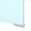 vidaXL Meuble TV/Support pour moniteur 120x30x13 cm verre vert
