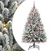 vidaXL Sapin de No&euml;l artificiel 150 cm 150 LED Blanc chaud
