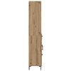 vidaXL Haut Armoire avec tiroir Ch&ecirc;ne artisanal 69,5 x 34 x 180 cm