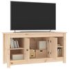 vidaXL Meuble TV 103x36,5x52 cm Bois de pin massif