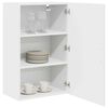 vidaXL Armoire de cuisine Kalmar Blanc brillant 50 x 31 x 80 cm