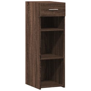 vidaXL Buffet ch&ecirc;ne marron 40x42,5x93 cm bois d'ing&eacute;nierie