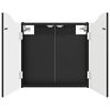vidaXL Cabinet pour cible Noir 56 x 12 x 63 cm Bois d'ing&eacute;nierie