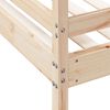 vidaXL Lit superpos&eacute; sans matelas 90x200/120x200 cm bois massif