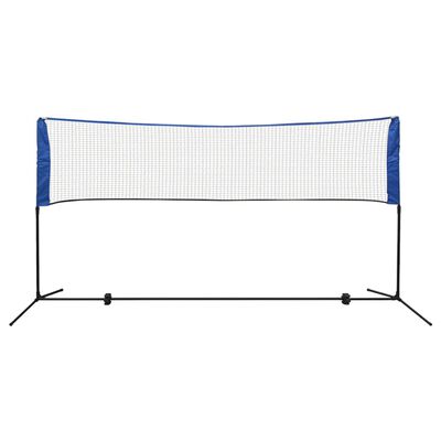 vidaXL Filet de badminton avec volants 300 x 155 cm