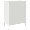 vidaXL Buffet blanc 68x39x89 cm acier