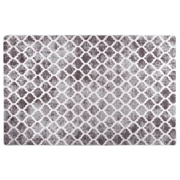 vidaXL Tapis lavable 160x230 cm multicolore