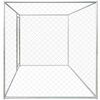 vidaXL Cages pour chiens Argent 192 x 192 x 195 cm Acier galvanis&eacute;