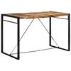 vidaXL Table de bar 175x90x110 cm bois de manguier massif brut