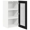 vidaXL Armoire suspendue Ch&ecirc;ne noir 40 x 31 x 80 cm Bois d'ing&eacute;nierie