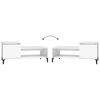 vidaXL Table basse Blanc 100x50x45 cm Bois d'ingénierie