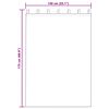 vidaXL Rideaux occultants 2 pcs Gris clair 140 x 175 cm Velours