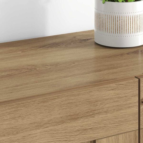 vidaXL Meuble mural 2 pcs Ch&ecirc;ne artisanal 69,5 x 34 x 90 cm