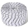 vidaXL Corde de bateau tress&eacute;e en bobine Polyester 12 mm x 50 m