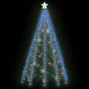 vidaXL Guirlande lumineuse d'arbre de No&euml;l 300 LED Bleu 300 cm