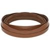 vidaXL Sangle en Cuir 1 Marron 500 x 1,5 cm Cuir