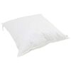 vidaXL Duvet d'&eacute;t&eacute; simple avec oreiller 2 pcs Blanc Microfibre