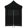 vidaXL Tente de f&ecirc;te Noir 200 x 200 x 306 cm Tissu Oxford