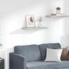 vidaXL &Eacute;tag&egrave;re murale flottante gris b&eacute;ton 60x23,5x3,8 cm MDF