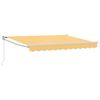 vidaXL Auvent r&eacute;tractable Sable 3 x 2,5 m 100% Polyester et Aluminium