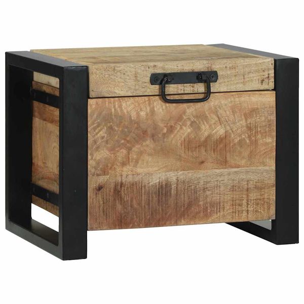 vidaXL Coffres de rangement 40 x 30 x 30 cm Bois de manguier massif