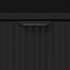 vidaXL Cabinet de salle de bain avec tiroir Noir 31,5 x 33 x 190 cm