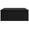 vidaXL Table basse Ch&ecirc;ne noir 80 x 80 x 31 cm Bois d'ing&eacute;nierie