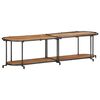 vidaXL Meuble TV 160x42x40 cm bois d'acacia massif