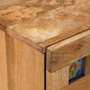 vidaXL Cabinet de chevet Naturel 50 x 33 x 60 cm Bois de mangue massif