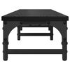 vidaXL Support de moniteur Chêne noir 105 x 23 x 15,5 cm