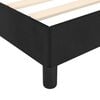 vidaXL Cadre de lit sans matelas noir 90x190 cm velours