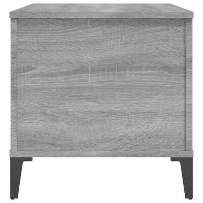 vidaXL Table basse Sonoma gris 90x44,5x45 cm Bois d'ingénierie
