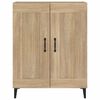 vidaXL Buffet Chêne sonoma 69,5x34x90 cm Bois d'ingénierie