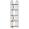 vidaXL &Eacute;tag&egrave;re 5 niveaux 40 x 30 x 183 cm Bois d'ing&eacute;nierie