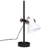 vidaXL Lampe de bureau 25 W blanc 15x15x55 cm E27