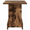 vidaXL Table d'appoint Ch&ecirc;ne fum&eacute; 35,5 x 35 x 40 cm Bois d'ing&eacute;nierie